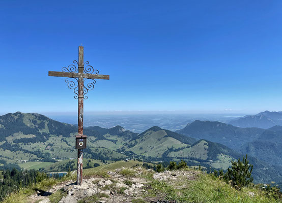Gipfelkreuz am Kleinen Traithen