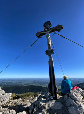 Gipfelkreuz am Breitenstein