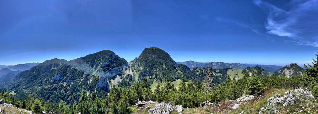 Gipfelpanorama von der Haidwand