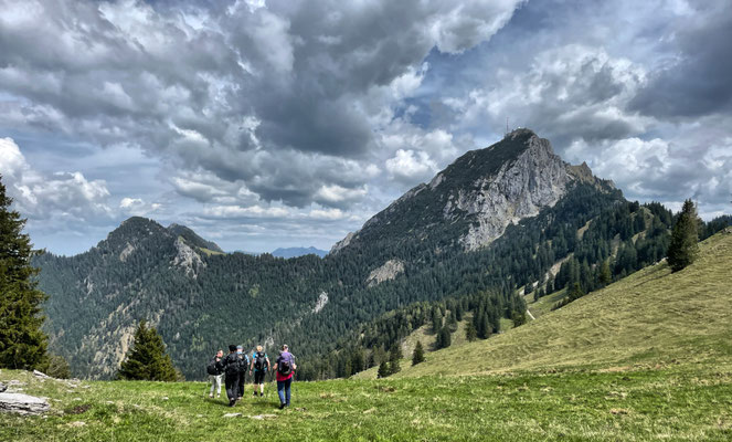Unterwegs Richtung Elbachalm