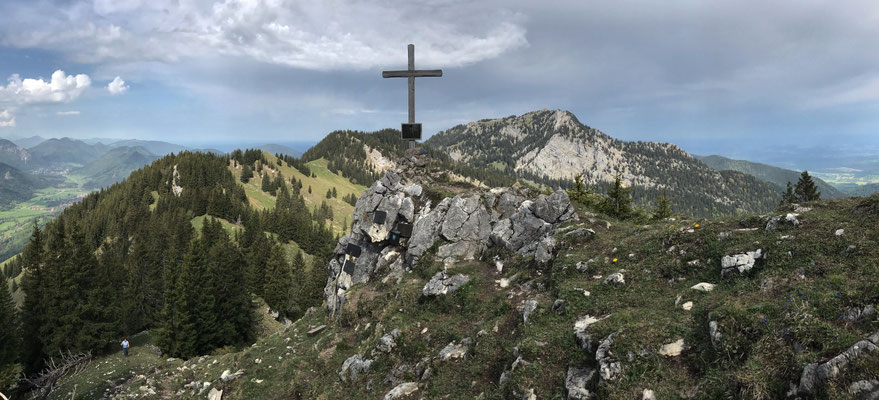 Türkenköpfl mit dem Breitenstein im Hintergrund
