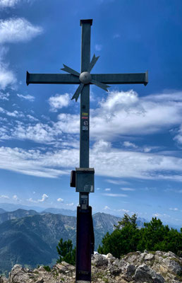 Gipfelkreuz des Großen Traithen