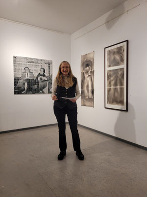 ABOUT. Werkschau Fachbereich Fotografie und Medienkunst, Vernissage, Begrüßung Sabine Schäfer