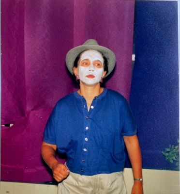 Ute Reisner, Maskenball im Frauentreff 1989, Foto, credits: Sabine Zürn
