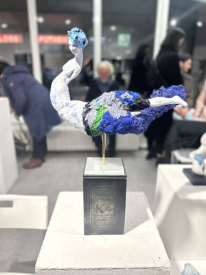 Blau-Grüne Stille, Helga Essert-Lehn, Objekt, Foto: Sarah Menges