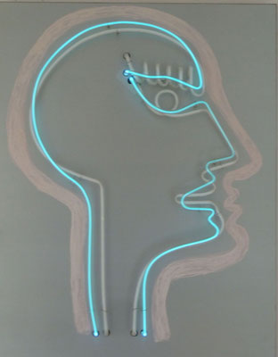 ABOUT. Fachbereich Fotografie und Medienkunst. Michaela van den Driesch, BERLIN SelfMa(i)de, Neonlichtkunst