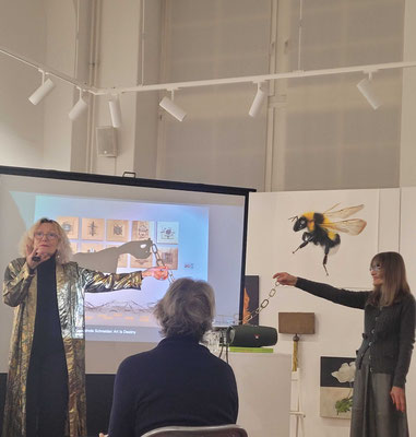 Präsentation des Kunstbuchs, Foto: Sabine Schäfer