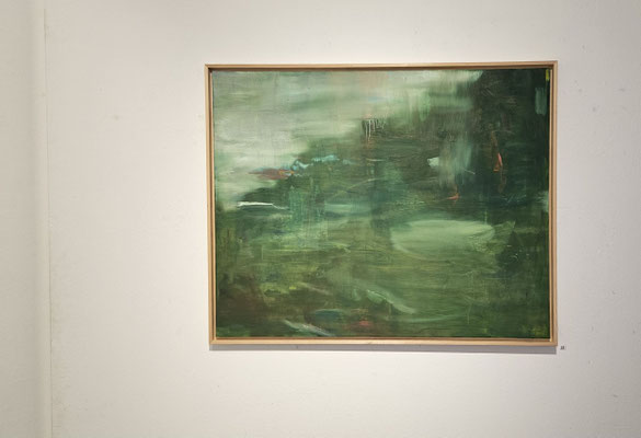 Die Neuen: Godela Erhard, o. T., 2023, Öl auf Lw., Foto: AML