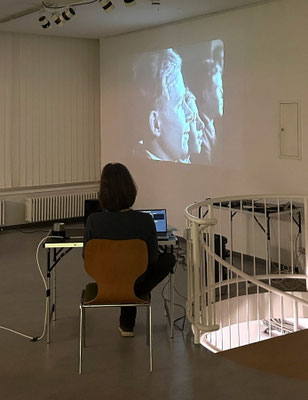 AUFTAKTII Vernissagekonzert: Video/Audio von Julian Brandhofer - Diary of a camera man (2024), Foto: Sarah Menges