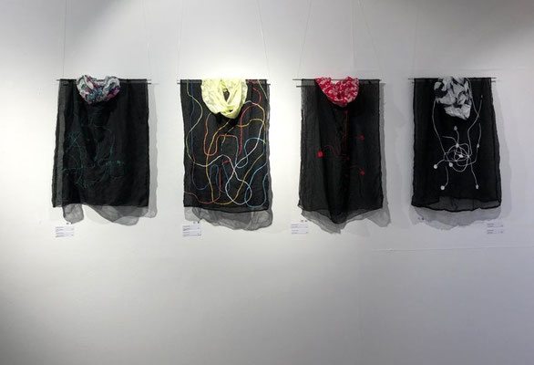 schwebend! leicht! Angewandte Kunst und Art Design: Johanna Reutter, Textil, Foto: CHK