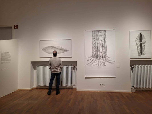 Textinfo, Ausstellung „Künste · Frauen · Netzwerk – 100 Jahre GEDOK“ im MK&G Hamburg, Foto: Sabine Schäfer