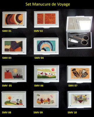 Set manucure de voyage - 80x50mm - 38€