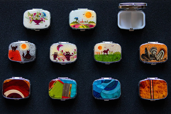 Boîte à pilule rectangle - 35€