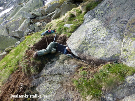 Kluft - Unteraar Grimsel Schweiz