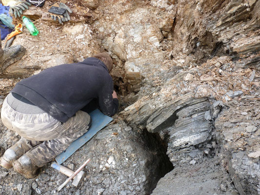 Kluft - Strahlen Lugnez Graubünden Schweiz Val Lumnezia