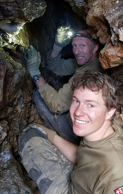 In der Kluft- Lugnez Graubünden Schweiz Val Lumnezia