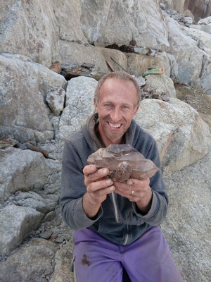 Walter mit Gwindel - Grimsel Schweiz