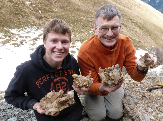 Glückliche Strahler - Lugnez Graubünden Schweiz Val Lumnezia