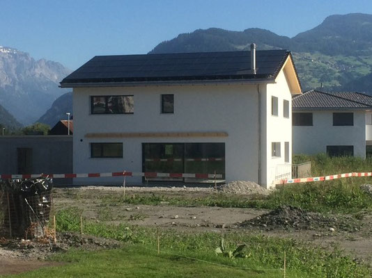 PV Aufdachanlage, Cazis 10 KWp