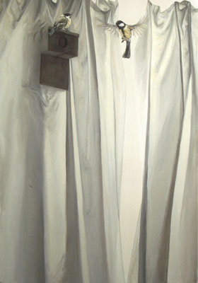 nos vieux jours - juil11 - huile sur toile, 70x100cm