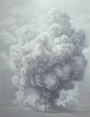 The End of All Thinks III - sep25 - huile sur toile, 130x100cm