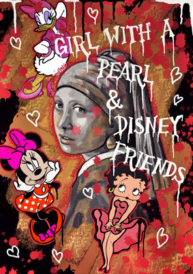 Girl with a pearl vs Disney