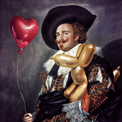Cavalier vs balloons