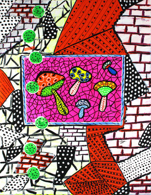 Hommage an Yayoi Kusama