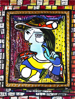 Hommage an Pablo Picasso, verkauft