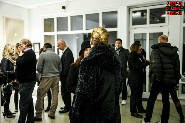 Impression Vernissage, Deniz Alt, Dunkle Romantik, 2014