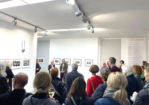 Eröffnung / Laudatio Luminita Sabau, Kevin Clarke und Leander Rubrecht