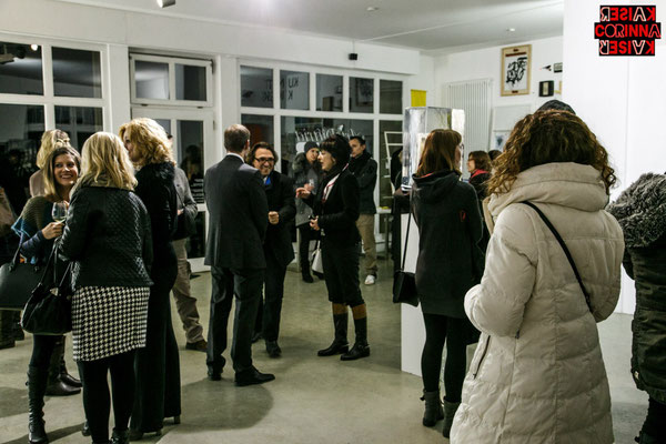 Impression Vernissage, Deniz Alt, Dunkle Romantik, 2014