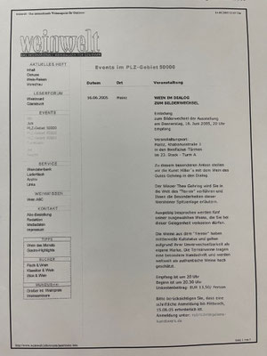 06.2005, Joachim Hiller in den BonifaziusTürmen, Galerie KunstWerk, Galerist: Leander Rubrecht