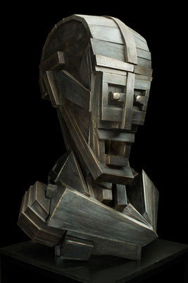 Schlechte Nachricht, 2014, Bronze, 110 x 65 x 65 cm, Auflage 5 + 1