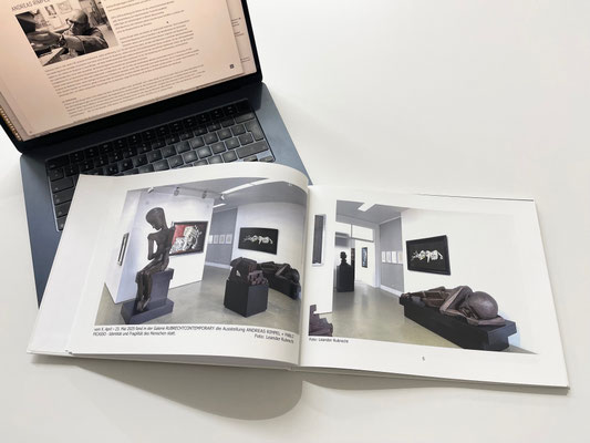 AR-Buchseite der Ausstellungsansicht RIMPEL UND PICASSO
