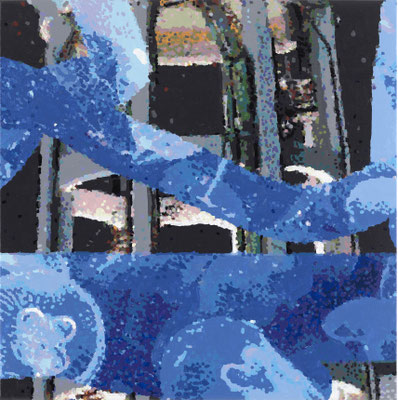 Athens Space Medusa B2_2025_Oil on Canvas_50x50 cm