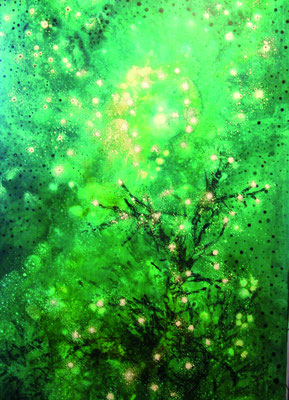 Svenja Ritter, 2010, (Serie  musca borealis) Acryl auf Leinwand, 200 x130cmJPG (2)