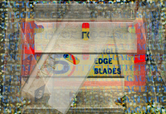 KC Kevin Clarke, Portrait of K Schwitters_Port, digital print, 60 x 100 cm, Editon 5
