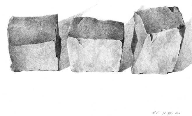 Lilo Fischer-Fornoff, Ohne Titel, Zeichnung auf Papier 