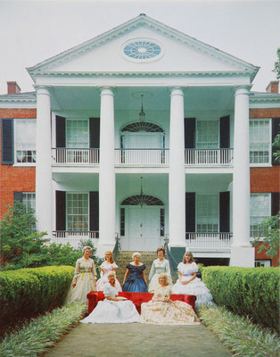 Kevin Clarke "Daughters of the American Revolution, Natchez, Mississippi", 1983, digital fine art print, Auflage von 5