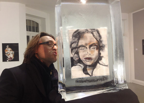 Impression Vernissage, Deniz Alt, Dunkle Romantik, 2014