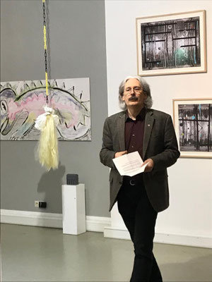 Vernissage ALPHAPAINTING Straszewski - Weitenberg - EL EGO, Impression, Wiesbaden, CS