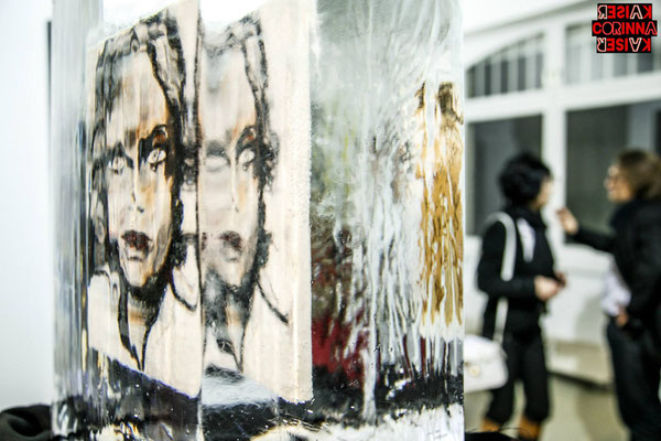 Impression Vernissage, Deniz Alt, Dunkle Romantik, 2014