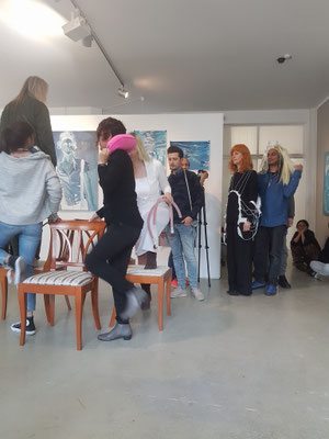 Dritter PERFORMANCEDAY 2017, Wiesbaden / Performance: Christine Straszewski ≠ Tower of Power