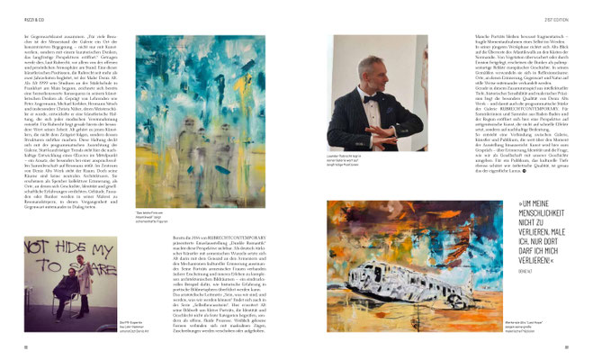 Artikel Rizzi_0126_30_33_ArtKarlsruhe_DenizAlt, Galerie Leander Rubrecht, Seite 3-4
