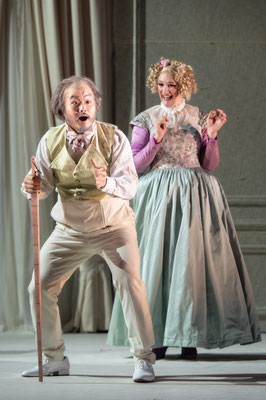 Tisbe ("La Cenerentola" von G. Rossini, Staatstheater Augsburg), 2024, @Jan-Pieter Fuhr