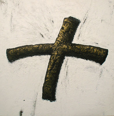 Croix / Kreuz / 150 x 150 cm // Cross  4,92 x  4,92 ft