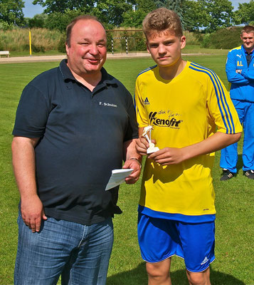 C-Jugend St. 2: Felix Vorwallner (17 Tore), SV 1889 Altenweddingen