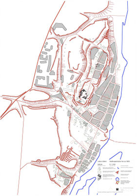 S  8 | Siedlungsstruktur bis ca. 1800 (mit Burg und Dom)