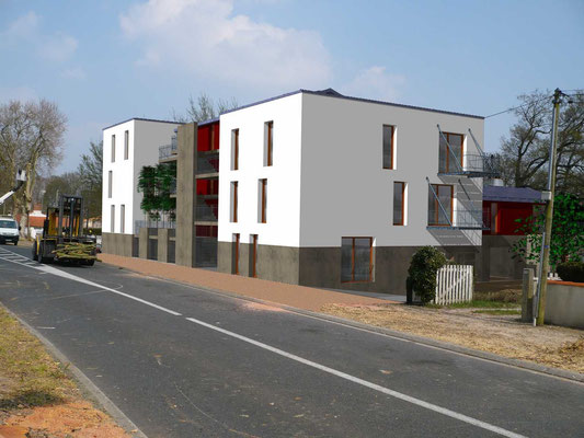 Etude collectif de 15 logements, CHALLANS